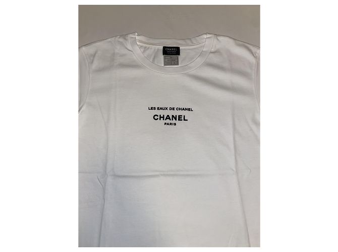 Cambon Camiseta Chanel blanca de algodón Blanco - vista 2