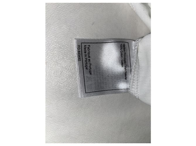 Cambon Camiseta Chanel blanca de algodón Blanco - vista 4