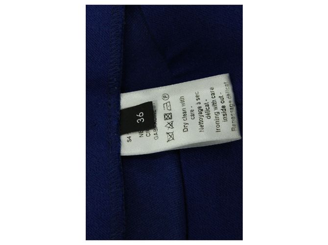 Calça Joseph Tailored em Viscose Azul - vista 4