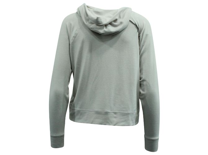 Autre Marque Sudadera con capucha extragrande de algodón blanco de James Perse Crudo - vista 2