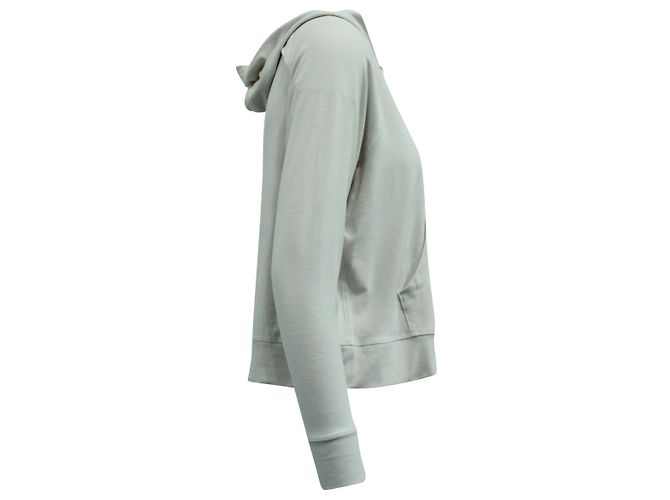 Autre Marque Sudadera con capucha extragrande de algodón blanco de James Perse Crudo - vista 3