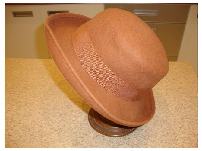 Autre Marque Wool Felt Hat Caramel Size M - view 3