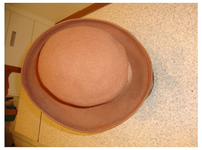 Autre Marque Wool Felt Hat Caramel Size M - view 4