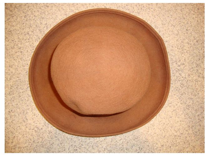 Autre Marque Wool Felt Hat Caramel Size M - view 6