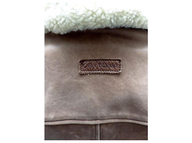 Autre Marque Piraten-Rindslederjacke Dream M Braun - Ansicht 2