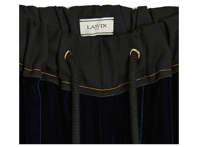 Lanvin OVERSIZED MARINEBLAUER SAMT IN36/38 - Ansicht 2