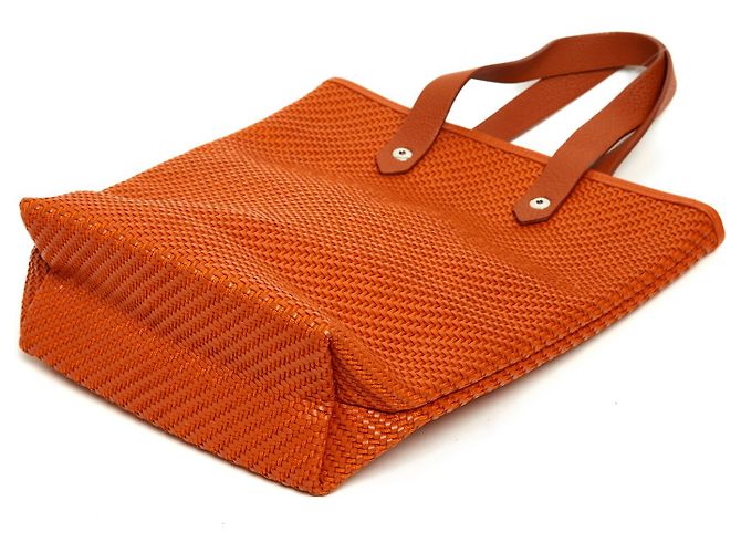 Hermès AHMEDABAD ORANGE LEDERVERZIERUNG NEU - Ansicht 5