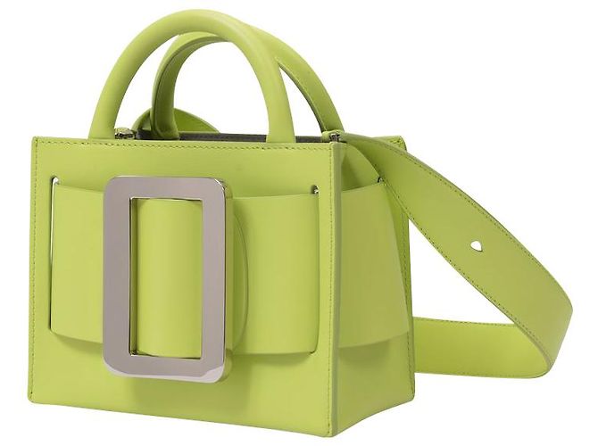 Boyy Bobby 18 Bolsa em Couro Verde - vista 2