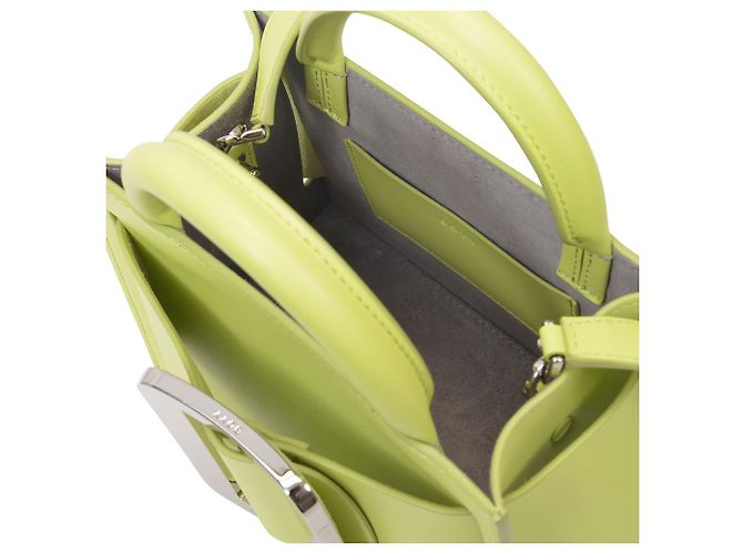 Boyy Bobby 18 Bolsa em Couro Verde - vista 4