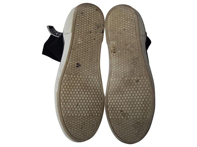 Givenchy High-Top-Sneakers aus Stretch-Strick mit George V-Logo aus schwarzem Polyamid - Ansicht 5