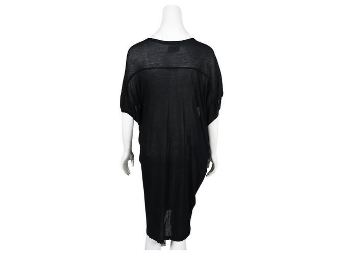 Tsumori Chisato Vestido negro con alas de murciélago - vista 3