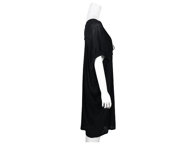 Tsumori Chisato Vestido negro con alas de murciélago - vista 4