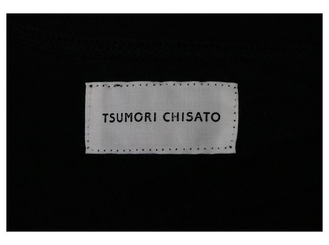 Tsumori Chisato Vestido negro con alas de murciélago - vista 5