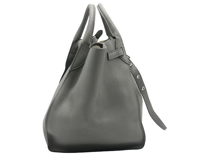 Céline Celine Big Bag aus grauem Kalbsleder Leder - Ansicht 3