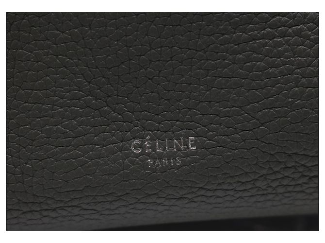 Céline Celine Big Bag aus grauem Kalbsleder Leder - Ansicht 6
