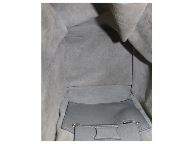 Céline Celine Big Bag aus grauem Kalbsleder Leder - Ansicht 8