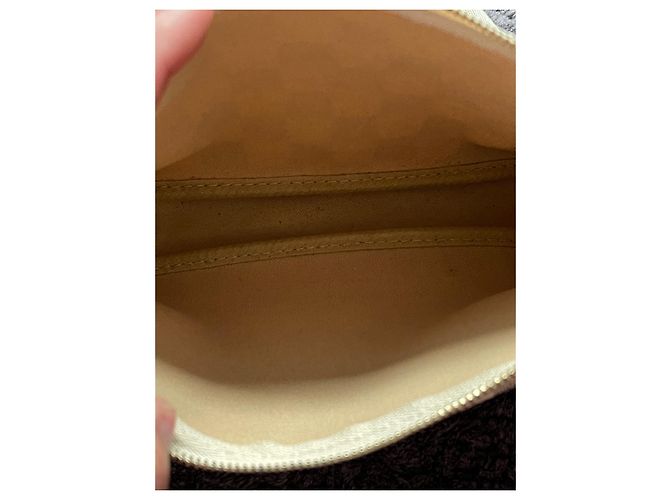 Louis Vuitton Pochette Damier Azur Beige - vista 8
