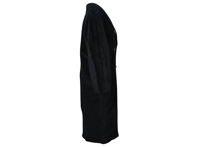 MAX MARA 101801 Cappotto Icon in Lana Nera - vista 2