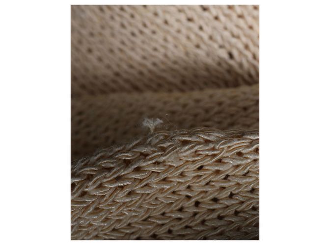 Top senza maniche lavorato a maglia Theory in cotone beige Marrone - vista 5