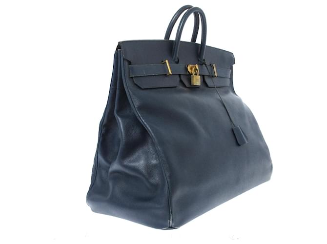 Haut à courroies Hermès Hermes Haut a Courroies Blu navy - vista 4