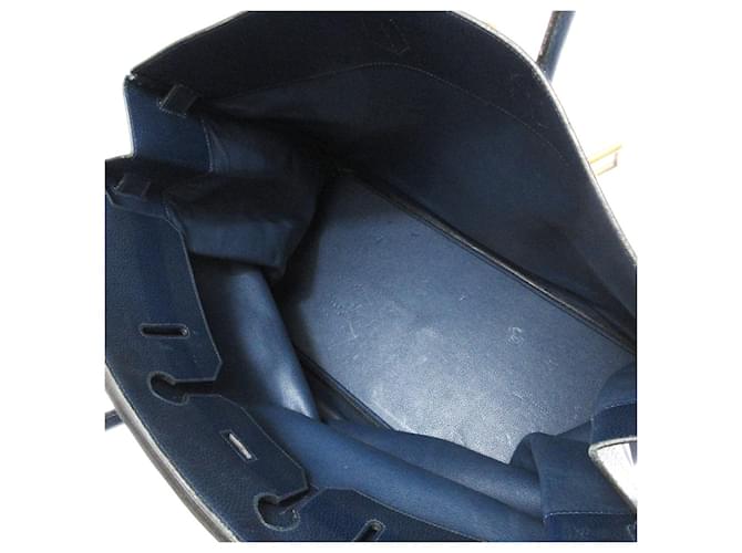 Haut à courroies Hermès Hermes Haut a Courroies Blu navy - vista 5