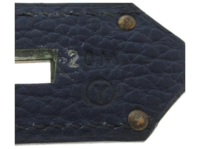 Haut à courroies Hermès Hermes Haut a Courroies Blu navy - vista 6