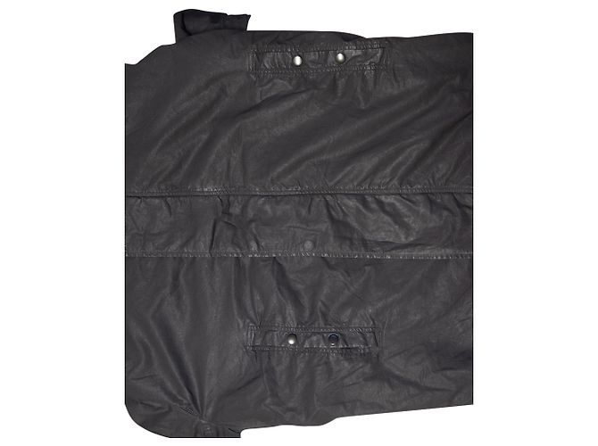 Rick Owens Exploder-Jacke aus schwarzer Baumwolle - Ansicht 3