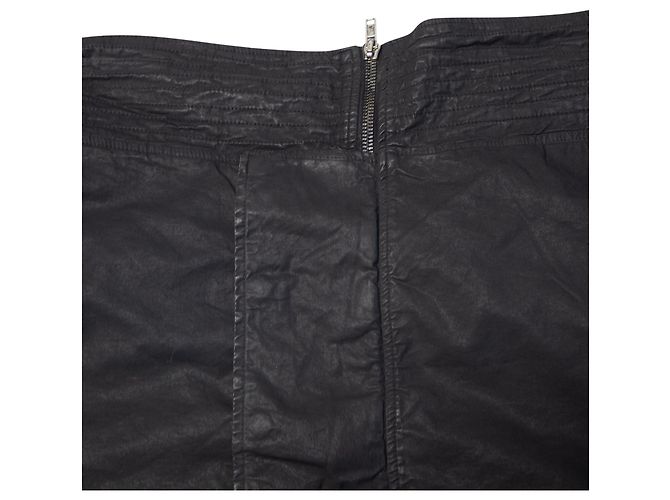 Rick Owens Exploder-Jacke aus schwarzer Baumwolle - Ansicht 4
