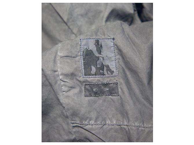 Rick Owens Exploder-Jacke aus schwarzer Baumwolle - Ansicht 8