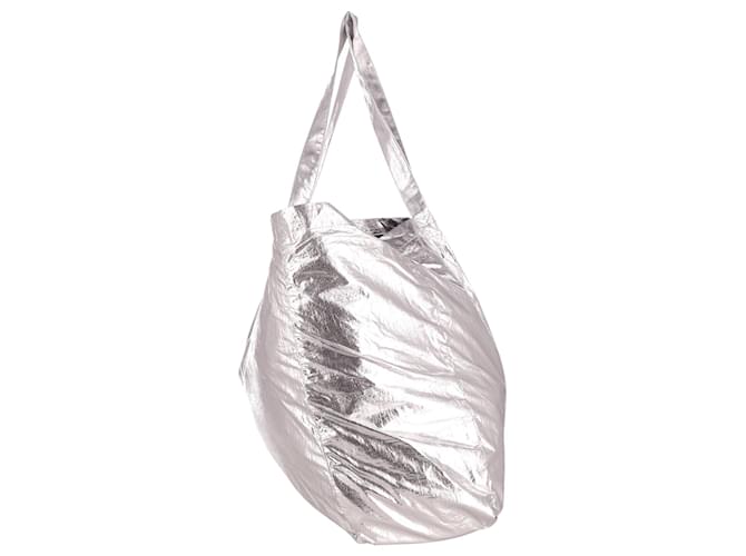 Simon Miller Mega Tragetasche aus silbernem Polyester - Ansicht 5