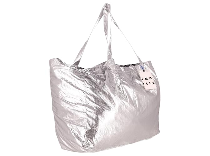 Simon Miller Mega Tragetasche aus silbernem Polyester - Ansicht 6