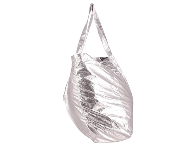 Simon Miller Mega Tragetasche aus silbernem Polyester - Ansicht 7