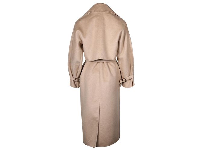 Cappotto Max Mara Agar in Cashmere Camel - vista 3