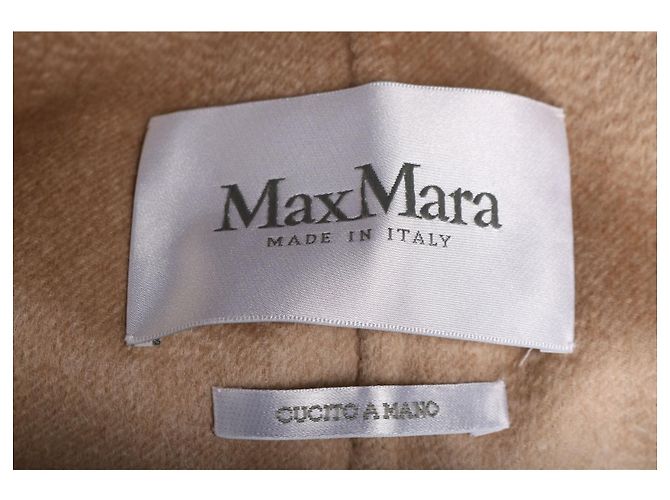 Cappotto Max Mara Agar in Cashmere Camel - vista 4