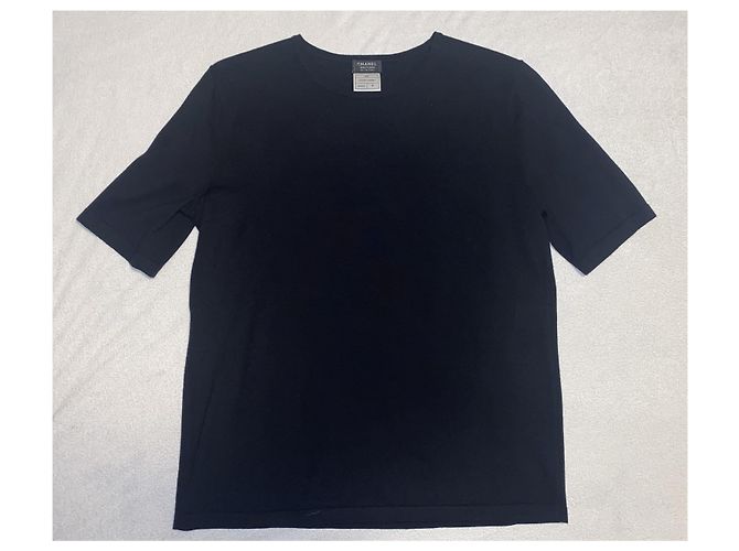 Cambon Camiseta Uniforme Chanel Negra Negro - vista 2