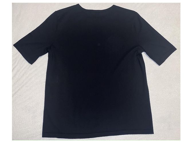 Cambon Camiseta Uniforme Chanel Negra Negro - vista 4