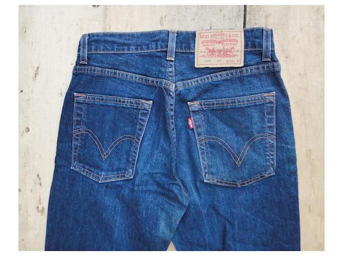 Levi's 525 Bootcut Jeans Blau Baumwolle Elasthan Größe 38 - Ansicht 2