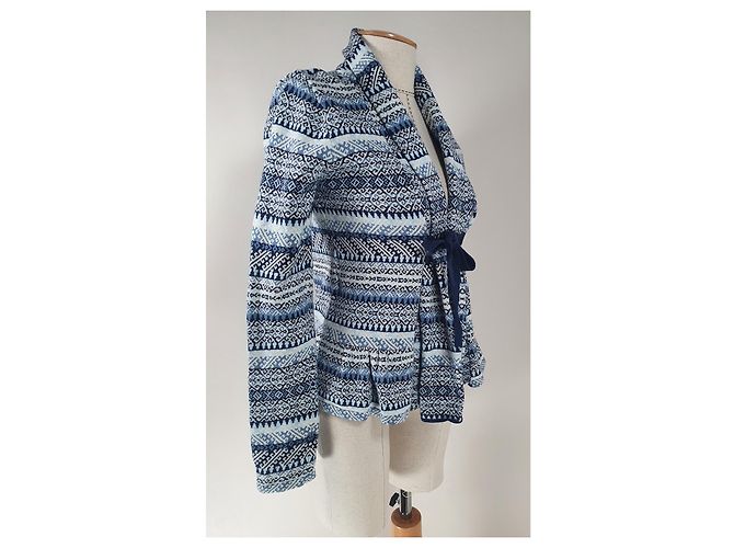 Cardigan in cotone blu Odd Molly - vista 2