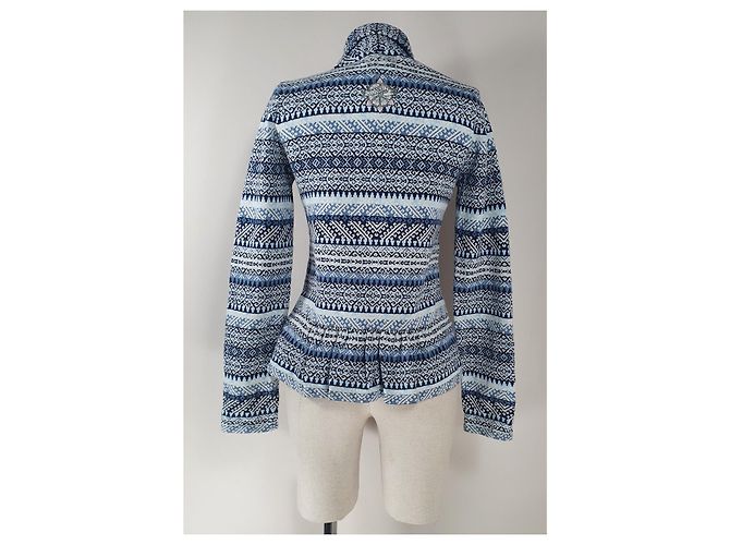 Cardigan in cotone blu Odd Molly - vista 3