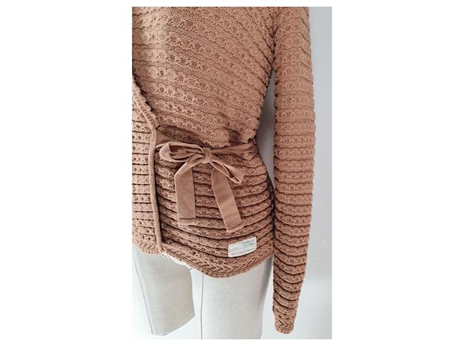 Strickjacke Odd Molly Braun Baumwolle - Ansicht 2