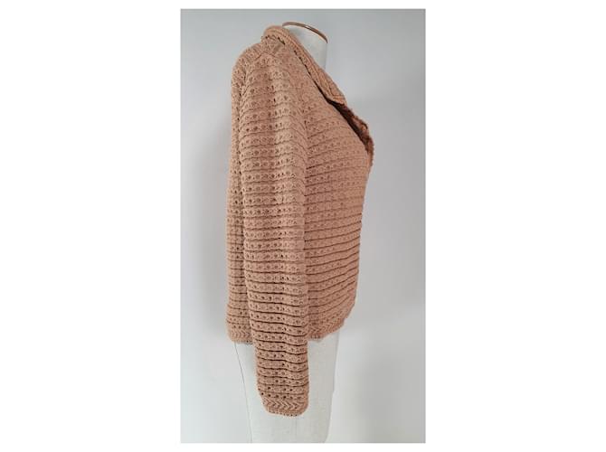 Strickjacke Odd Molly Braun Baumwolle - Ansicht 3