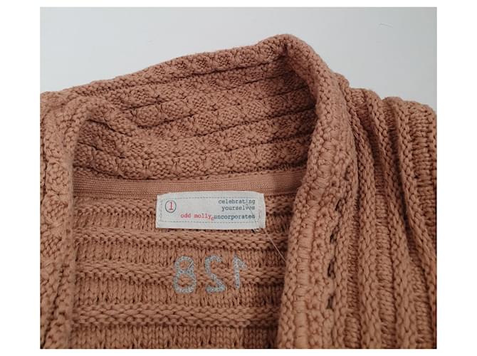 Strickjacke Odd Molly Braun Baumwolle - Ansicht 6