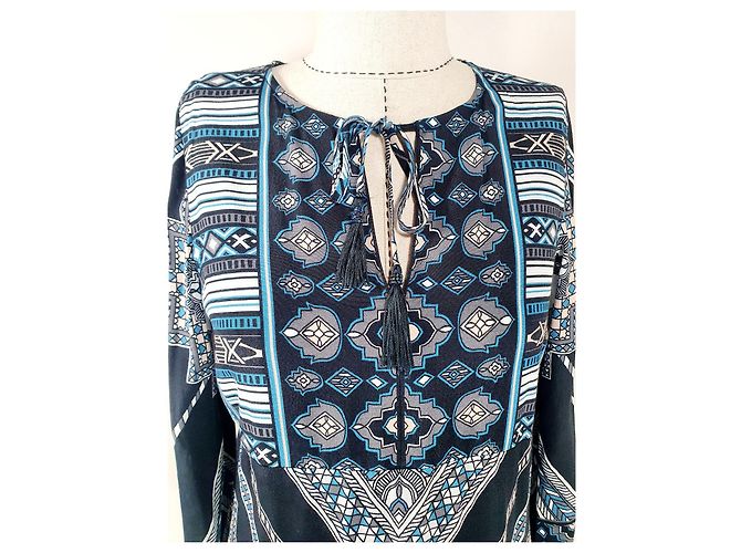Vestido Hale Bob de viscosa Multicolor - vista 3
