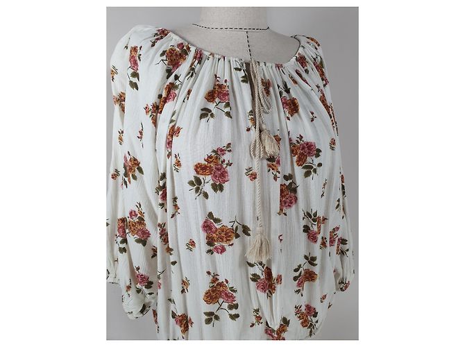 Ralph Lauren Denim & Supply Camicetta Boho Floreale Cotone Multicolore - vista 2