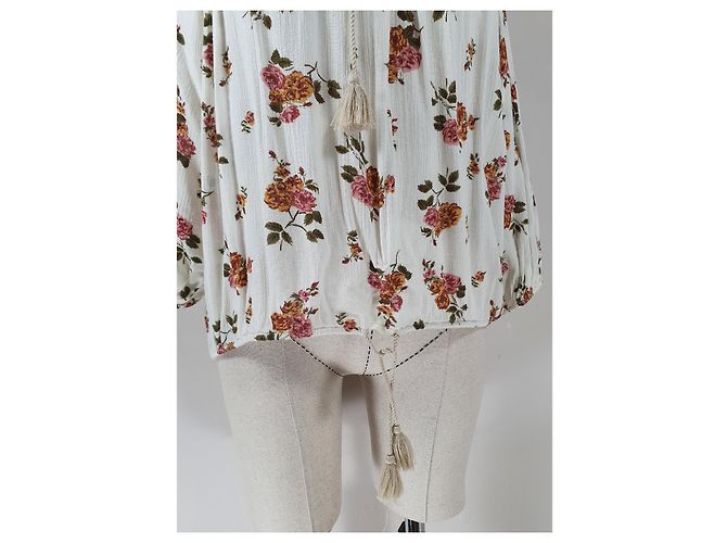 Ralph Lauren Denim & Supply Camicetta Boho Floreale Cotone Multicolore - vista 3