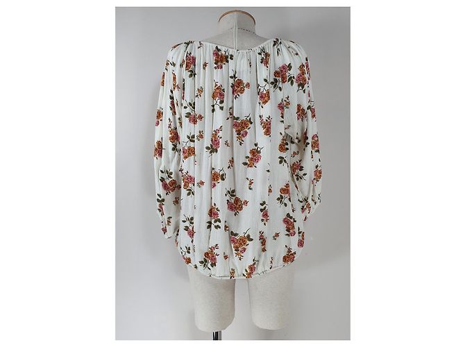 Ralph Lauren Denim & Supply Camicetta Boho Floreale Cotone Multicolore - vista 5