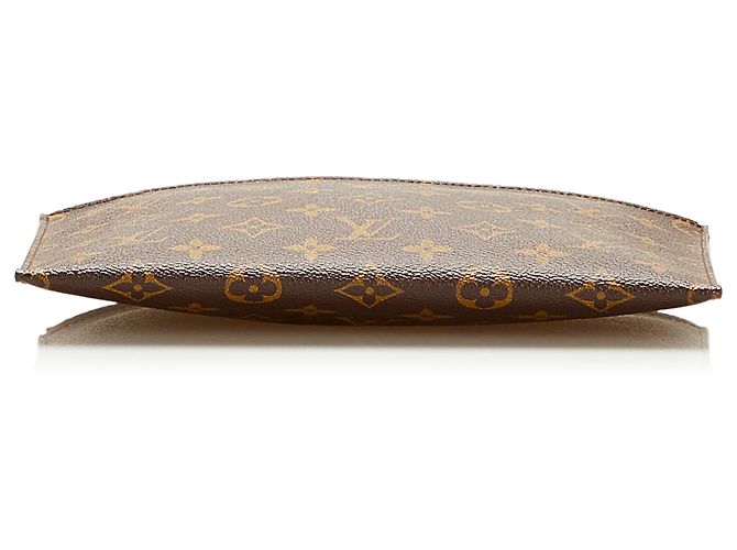Louis Vuitton Brown Monogram Pochette Pallas Marrone - vista 4