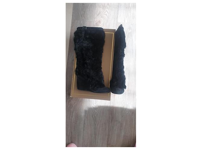 Botas Ash de piel negra Negro - vista 3