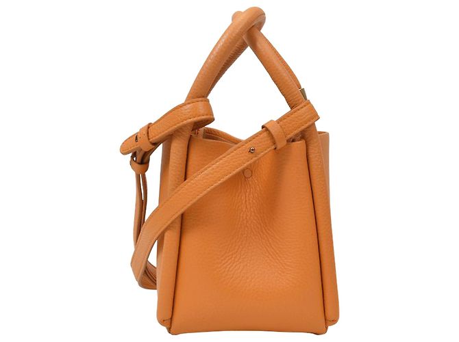 Boyy loto 12 Borsa in Pelle Arancio Arancione - vista 3