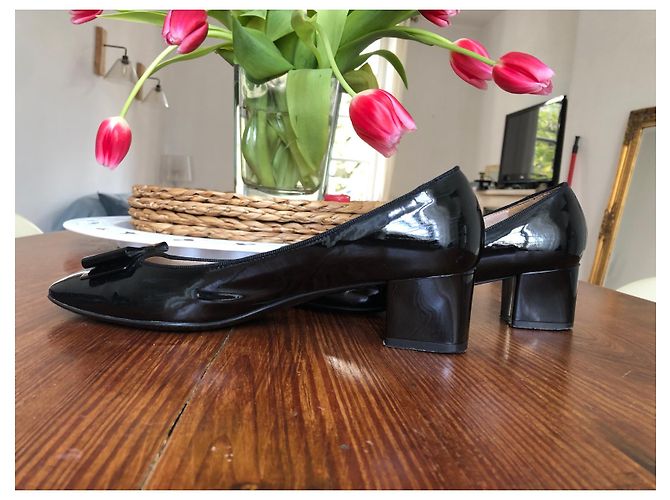 Salvatore Ferragamo Vara Lackschuhe schwarz - Ansicht 3